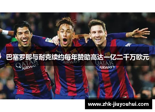 巴塞罗那与耐克续约每年赞助高达一亿二千万欧元